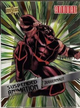 Juggernaut #25 Marvel 2023 Upper Deck Annual Suspended Animation