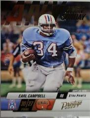 Earl Campbell [Gold] #13 Football Cards 2022 Panini Prestige Any Given Sunday Prices