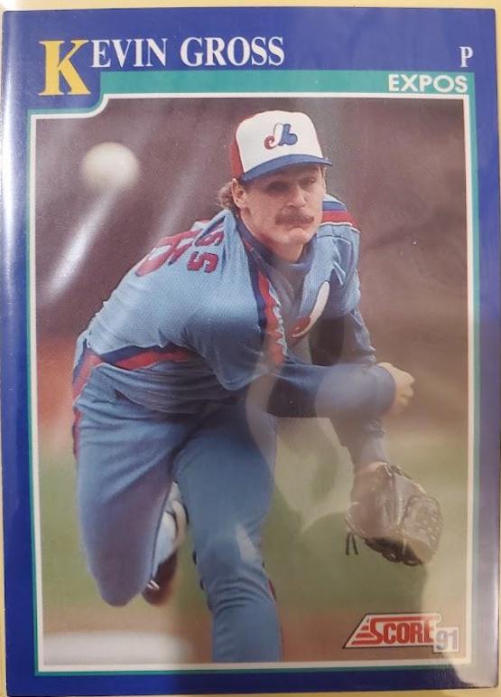 Kevin Gross #22 Baseball Cards 1991 Score