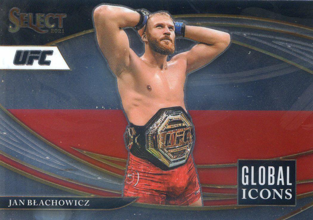 Jan Blachowicz #21 Ufc Cards 2021 Panini Select UFC Global Icons