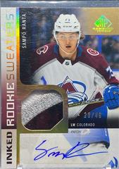 Sampo Ranta [Inked Patch Autograph] #RS-SR Hockey Cards 2021 SP Game Used Rookie Sweaters Prices