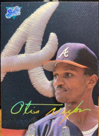 Otis Nixon #216 Baseball Cards 1993 Studio