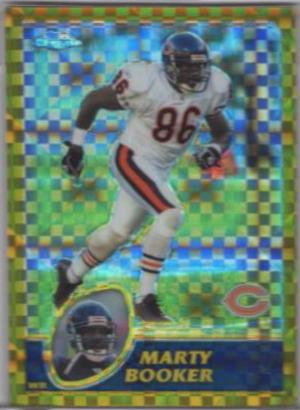 Marty Booker #113 Football Cards 2003 Topps Chrome