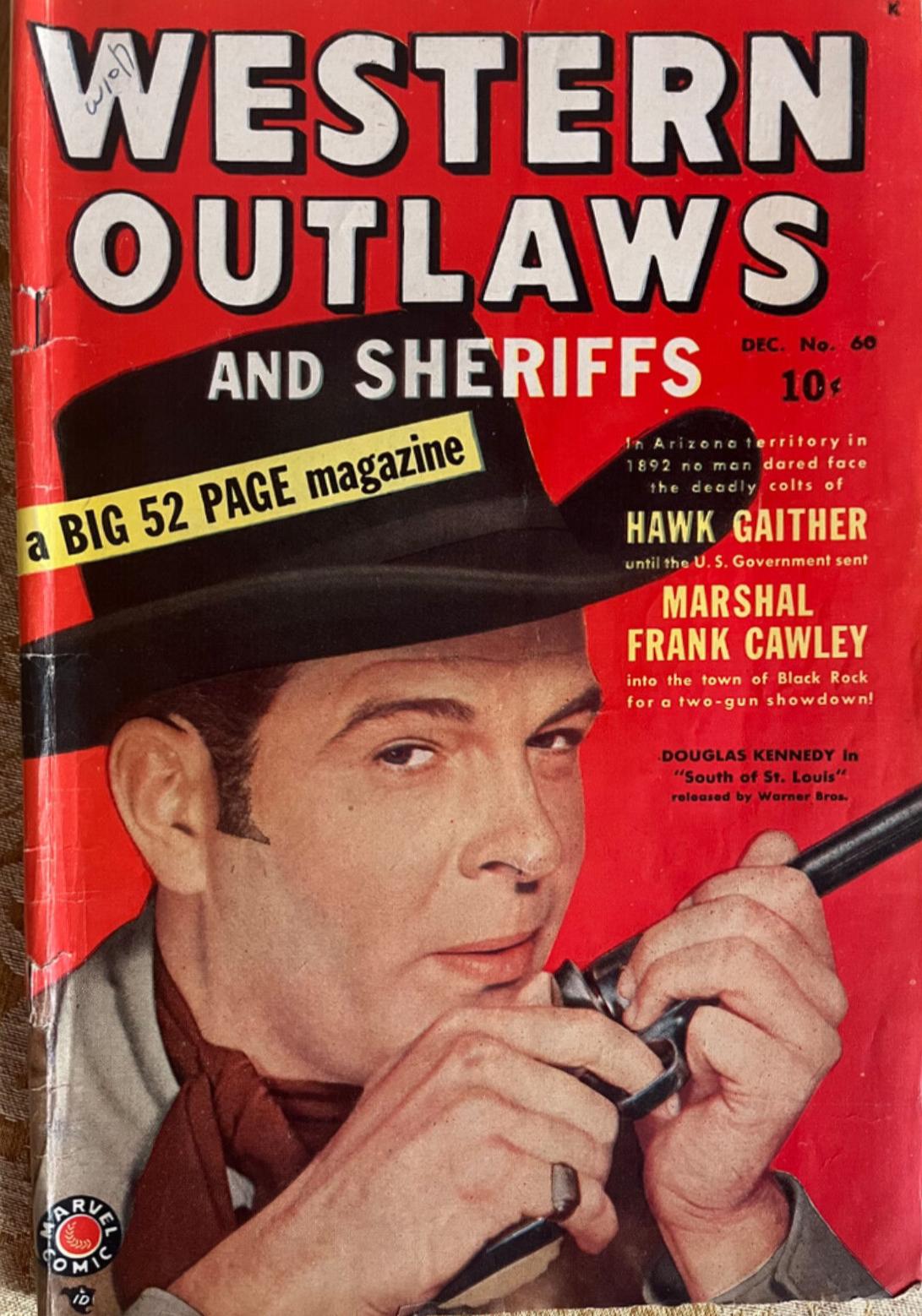 Western Outlaws & Sheriffs #60 (1949) Comic Books Western Outlaws & Sheriffs