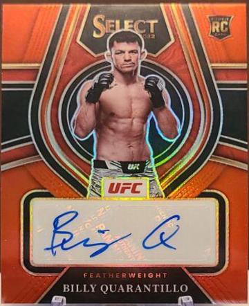 Billy Quarantillo [Red] #RS-BQL Ufc Cards 2022 Panini Select UFC Rookie Signatures