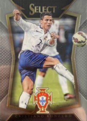 Cristiano Ronaldo [White Jersey] #36 Soccer Cards 2015 Panini Select