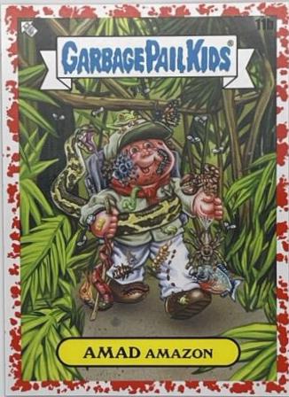 AMAD Amazon [Red] #11b Garbage Pail Kids Go on Vacation