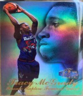 Tracy McGrady [Row 3] #21 Basketball Cards 1997 Flair Showcase