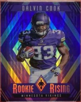 Dalvin Cook [Purple] #RR-9 Football Cards 2017 Panini Phoenix Rookie Rising