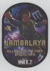 Killmonger Military Special-Ops #9 Marvel 2023 Upper Deck What If Jambalaya Prices