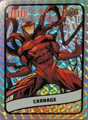 Carnage #B6 Marvel 2023 Upper Deck Annual Backscatters Prices