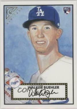 Walker Buehler #H-38 Baseball Cards 2018 Topps Gallery Heritage