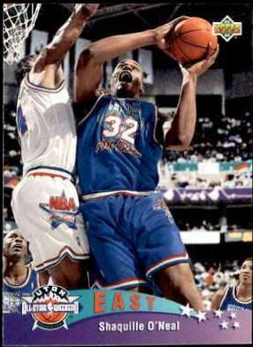 Shaquille O'Neal #424 Basketball Cards 1992 Upper Deck