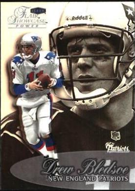 Drew Bledsoe #5 Football Cards 1999 Flair Showcase