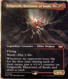 Valgavoth, Harrower of Souls #6 Magic Duskmourn: House of Horror Commander