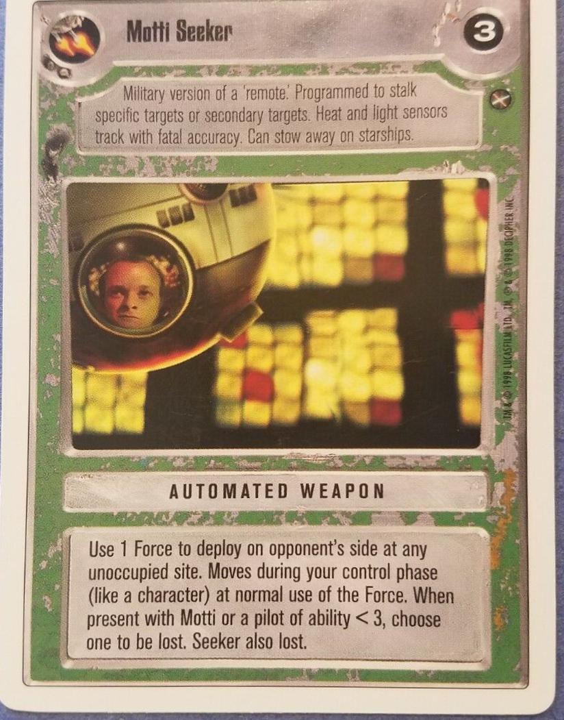 Motti Seeker [Revised] Star Wars CCG A New Hope