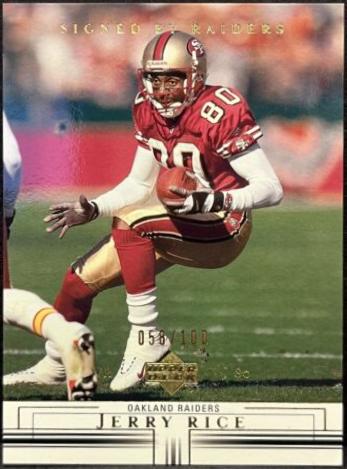 Jerry Rice [Gold] #148 Prices | 2001 Upper Deck | Football Cards