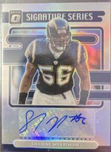 2021 Panini Donruss Optic Shawne Merriman Signature Series Holo Auto cheapest #SS-SM