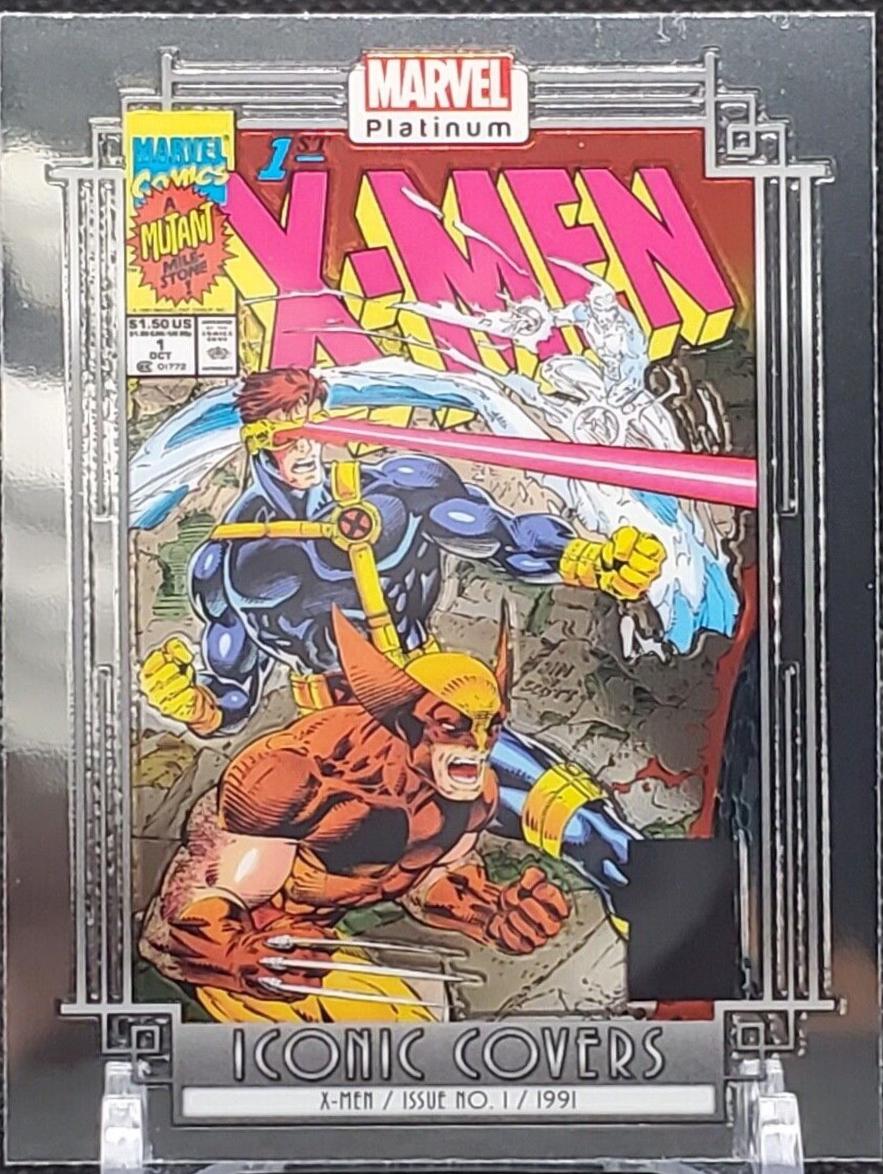 X-Men #IC11 Marvel 2023 Upper Deck Platinum Iconic Covers