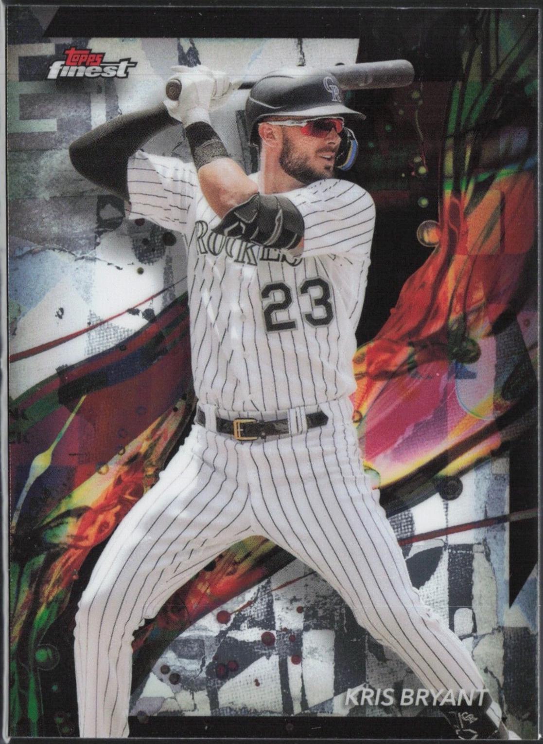 Kris Bryant 3 Prices 2024 Topps Finest Baseball Cards