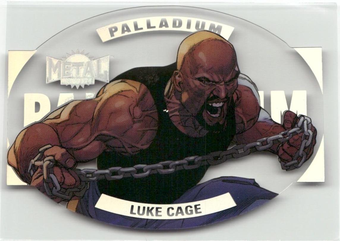 Luke Cage #P-35 2024 SkyBox Metal Universe Avengers Palladium