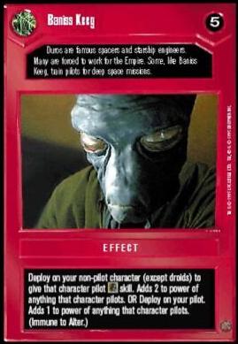 Baniss Keeg Star Wars CCG Premiere