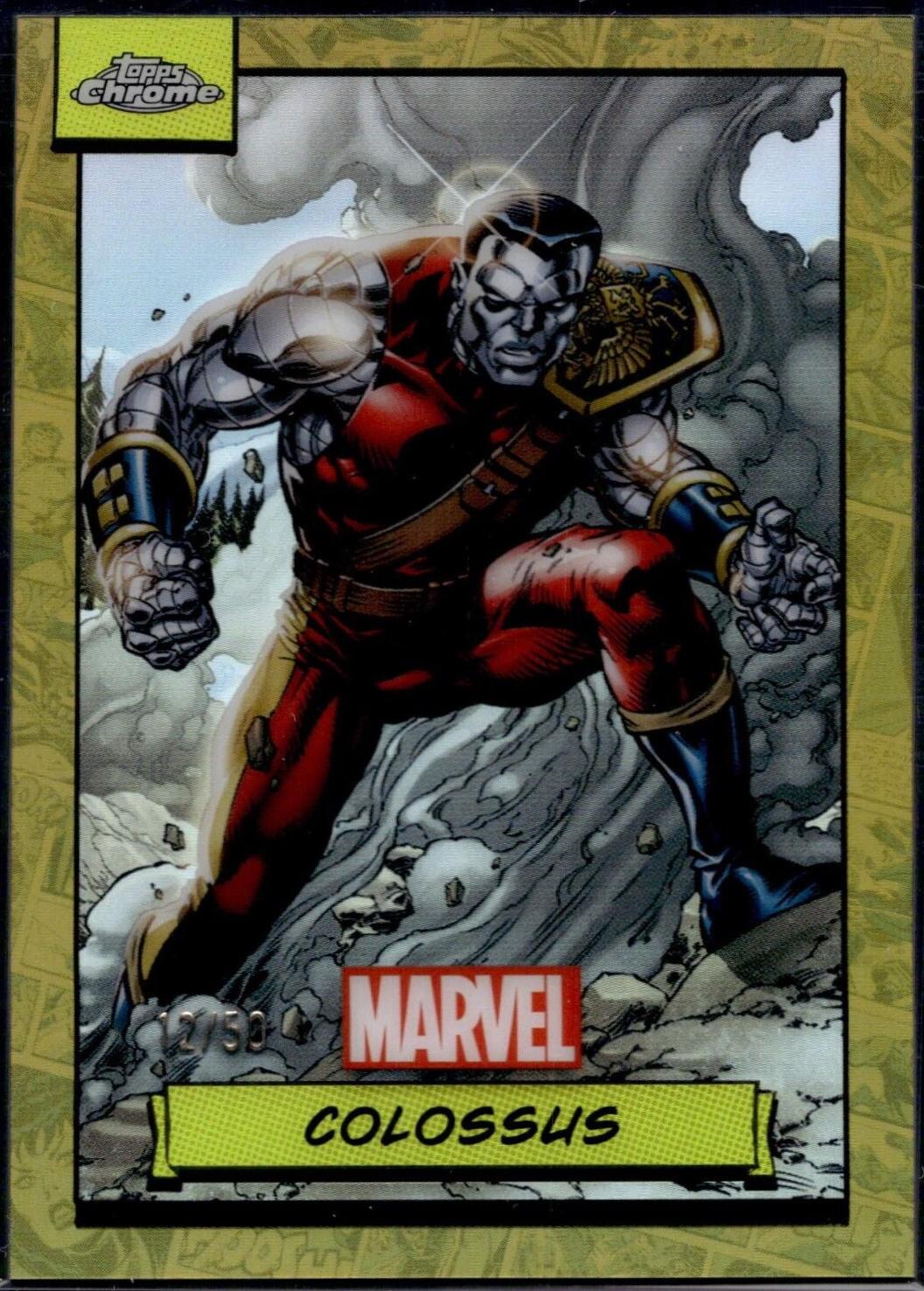 Colossus [Gold Refractor] #26 Marvel 2024 Topps Chrome