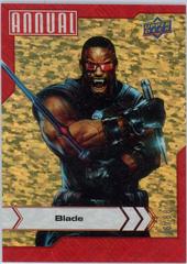 Blade [Gold Linearity] #10 Marvel 2022 Upper Deck Annual Prices