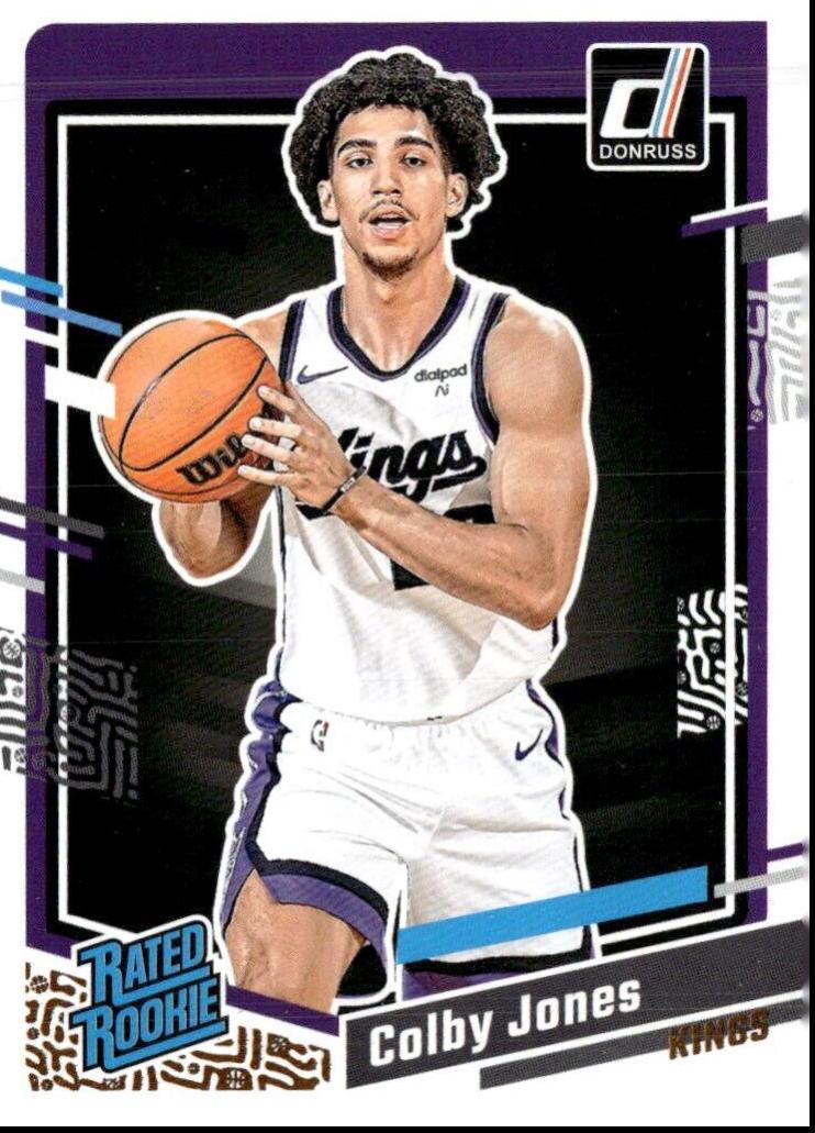 Colby Jones #221 Prices [Rookie] | 2023 Panini Donruss | Basketball Cards