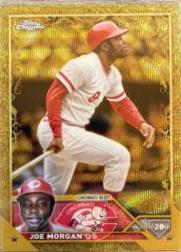 Joe Morgan [Wave Gold] #4 Baseball Cards 2023 Topps Gilded Collection