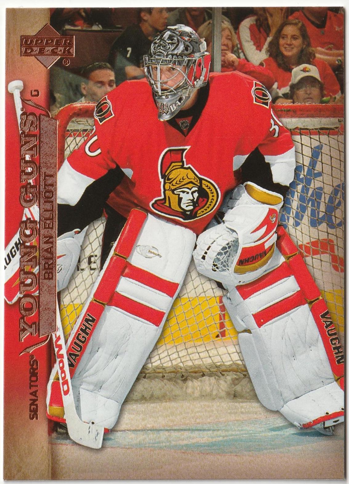 Brian Elliott #237 Hockey Cards 2007 Upper Deck