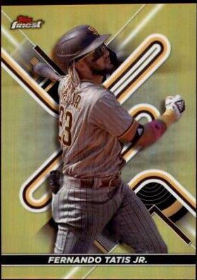 Fernando Tatis Jr. [Gold] #1 Baseball Cards 2022 Topps Finest