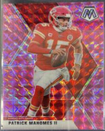 Shops 2021 panini mosaic patrick mahomes PINK CAMO PRIZM SGC 10 GEM MINT