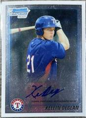 Kellin Deglan [Orange Refractor Autograph] #BDPP66 Baseball Cards 2010 Bowman Chrome Draft Picks & Prospects Prices