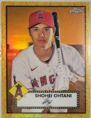 Shohei Ohtani [Orange Yellow] #192 Baseball Cards 2021 Topps Chrome Platinum Anniversary Prices