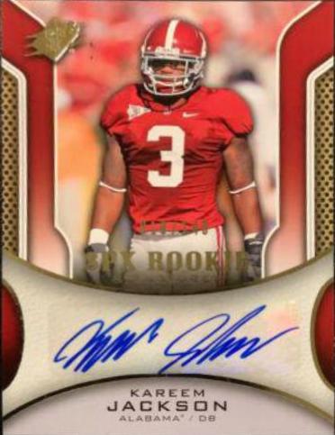 Kareem Jackson [Autograph] #145 Football Cards 2010 Spx