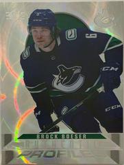 Brock Boeser [Sphericity] #AP-6 Hockey Cards 2020 SP Authentic Profiles Prices