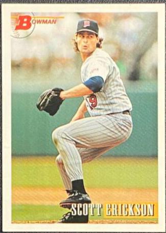 Scott Erickson #425 Baseball Cards 1993 Bowman