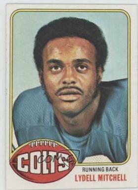 Lydell Mitchell #70 Football Cards 1976 Topps