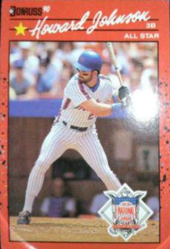 Howard Johnson [Error] #654 Prices [Rookie] | 1990 Donruss | Baseball Cards