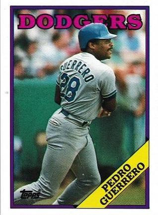Pedro Guerrero #550 Prices | 1988 Topps | Baseball Cards