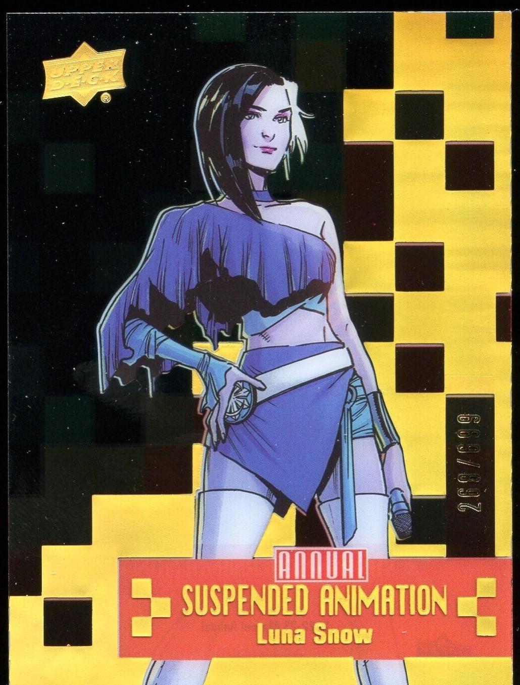 Luna Snow #8 Marvel 2022 Upper Deck Annual Suspended Animation