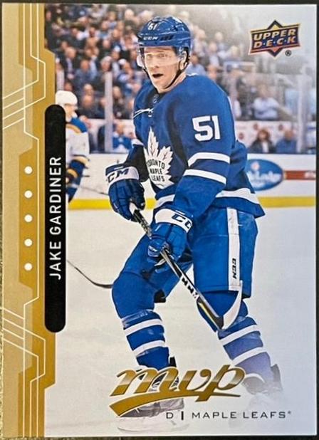 Jake Gardiner [Gold] #97 Hockey Cards 2018 Upper Deck MVP