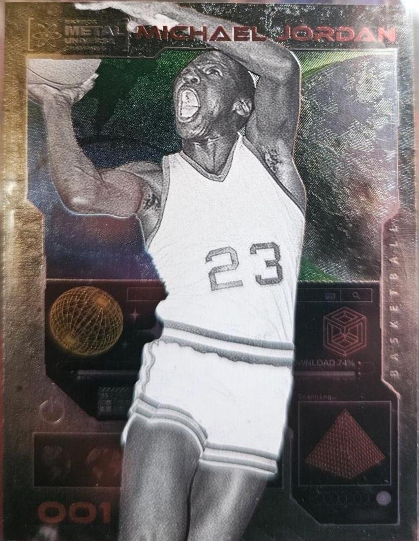 Michael Jordan #001 Prices | 2023 SkyBox Metal Universe Champions |  Basketball Cards