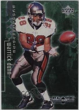 Warrick Dunn [Quadruple] #82 Football Cards 1998 Upper Deck Black Diamond Rookies