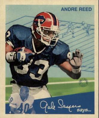 Andre Reed #83 Football Cards 1997 Fleer Goudey II