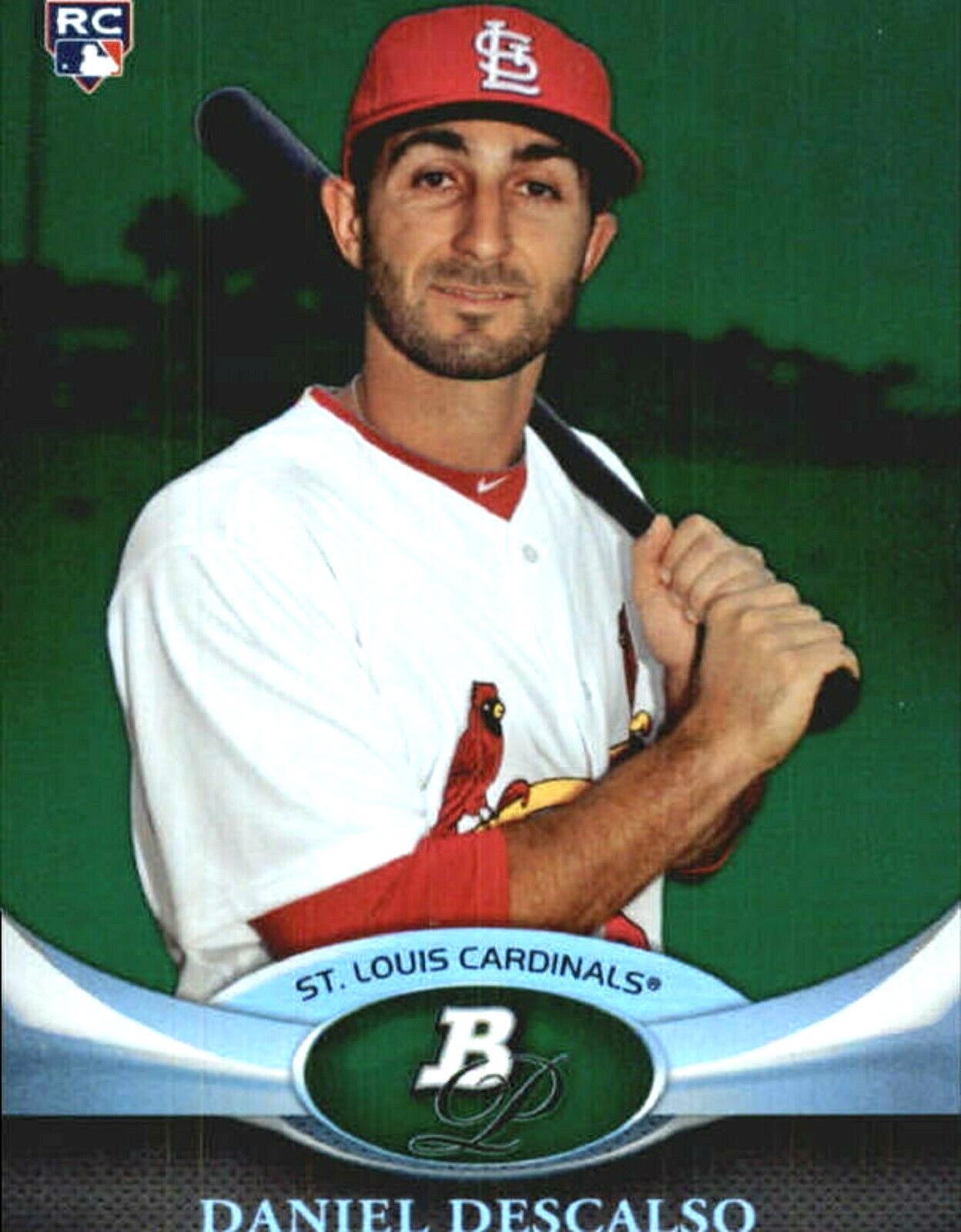 Daniel Descalso #22 Baseball Cards 2011 Bowman Platinum