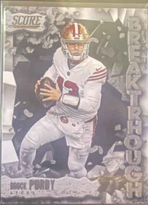 Brock Purdy #10 Prices | 2023 Panini Score Breakthrough | Football Cards
