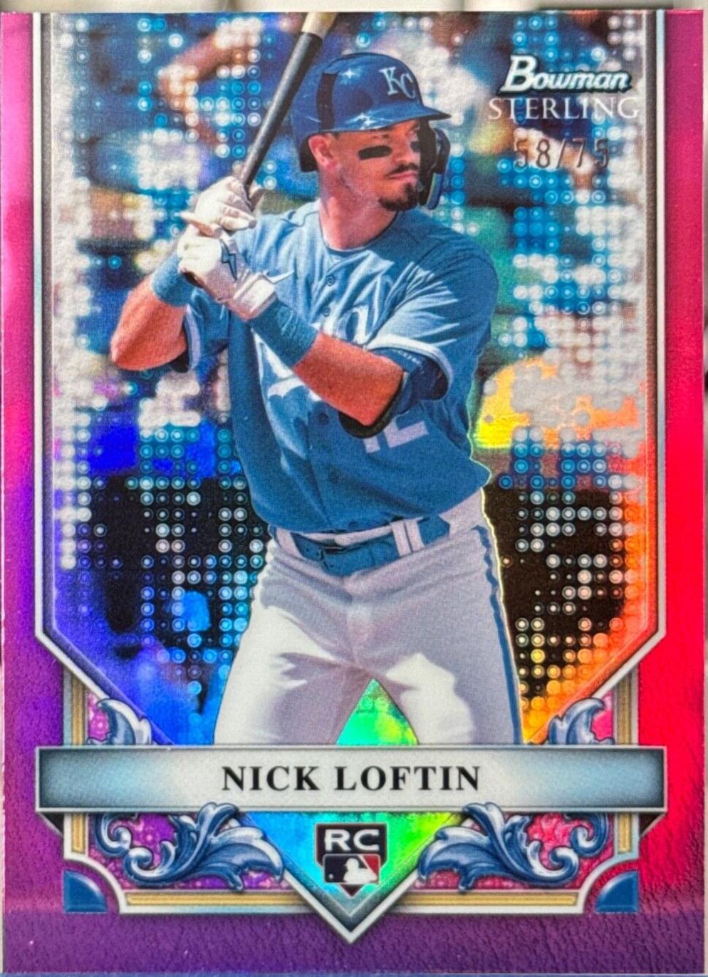 Nick Loftin [Rookie] BSR23 Prices 2024 Bowman Sterling Baseball Cards