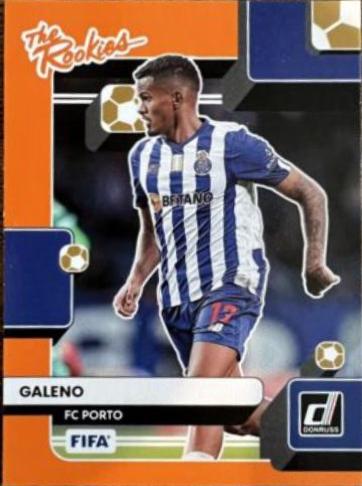 Galeno [Orange] #4 Soccer Cards 2022 Panini Donruss The Rookies